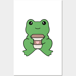 Frog Coffee Posters and Art